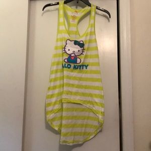 Hello Kitty high low sleep shirt